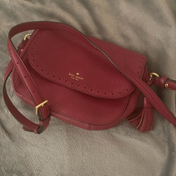 Raspberry Kate Spade Crossbody Bag Penelope - Picture 6 of 6